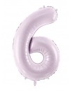Balon foliowy Cyfra ''6'', 72cm, fiolet