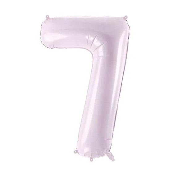 Balon foliowy Cyfra ''7'', 72cm, fiolet