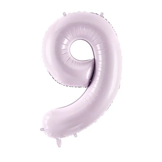 Balon foliowy Cyfra ''9'', 72cm, fiolet