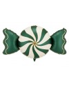 Balon foliowy Cukierek, 113x54 cm, beżowo-zielony