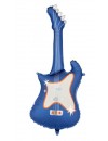 Balon foliowy Gitara, 41x105 cm, granatowy