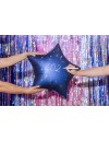 Balon foliowy Gwiazdka z markerem, 51 cm, granatowy