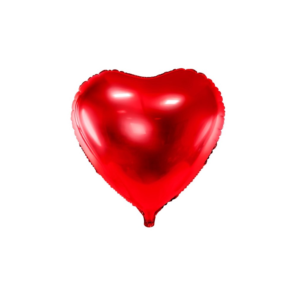 Balon foliowy serce czerwony XL