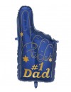 Balon foliowy, 1 Dad, 44 x 82 cm, mix