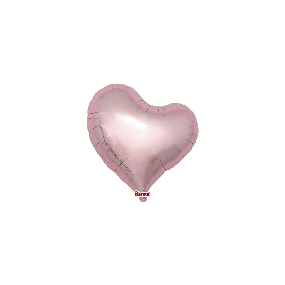 Balon foliowy serce Sweet 18", Metallic Light Pink