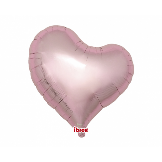 Balon foliowy serce Sweet 18", Metallic Light Pink