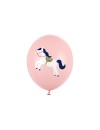 Balon lateksowy różowy konik
