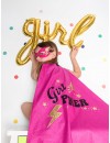 Balon foliowy girl złoty