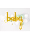 Balon foliowy baby złoty