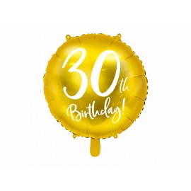 Balon foliowy 30th...