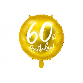 Balon foliowy 60th...