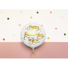 Balon foliowy Happy Birthday To You