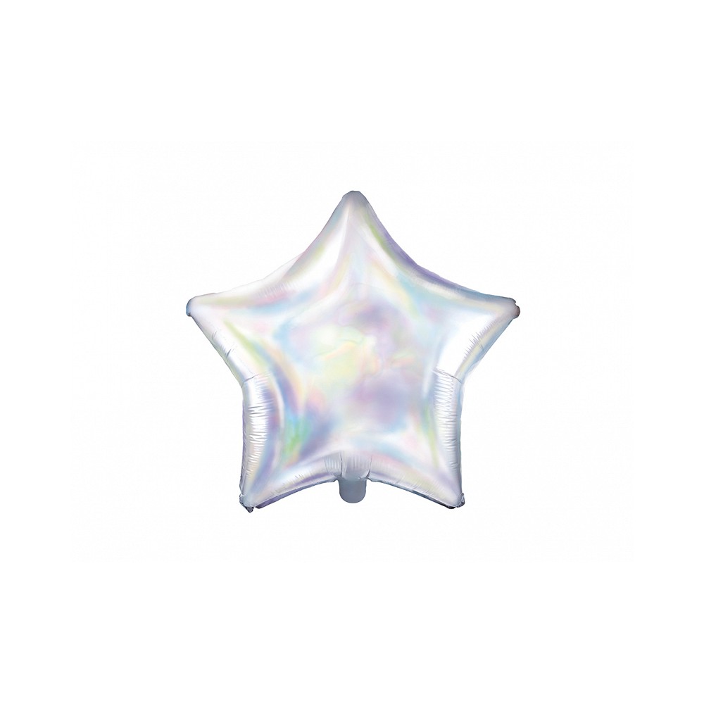 Balon foliowy gwiazda holograficzna