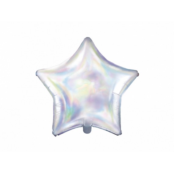 Balon foliowy gwiazda holograficzna