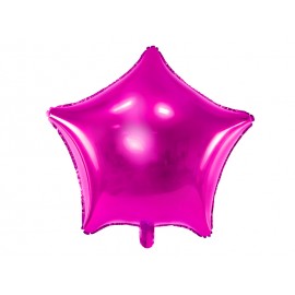 Balon foliowy Gwiazdka, różowy