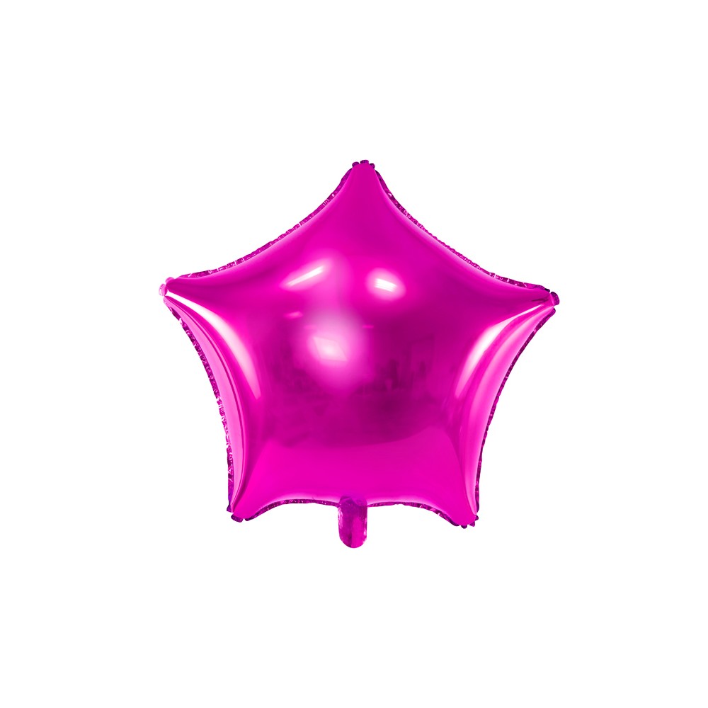 Balon foliowy Gwiazdka, różowy
