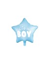 Balon foliowy Gwiazdka - It's a boy, jasny niebieski