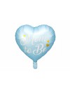 Balon foliowy Mom to Be, niebieski