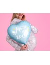 Balon foliowy Mom to Be, niebieski