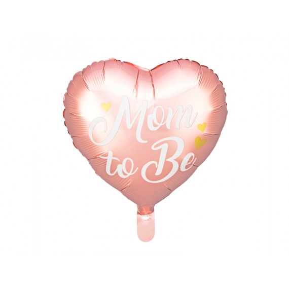 Balon foliowy Mom to Be, różowy