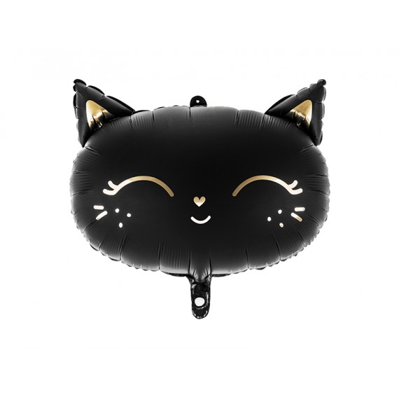 Balon foliowy Czarny Kot