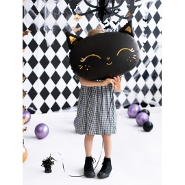 Balon foliowy Czarny Kot
