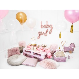 Balon foliowy girl złoty róż