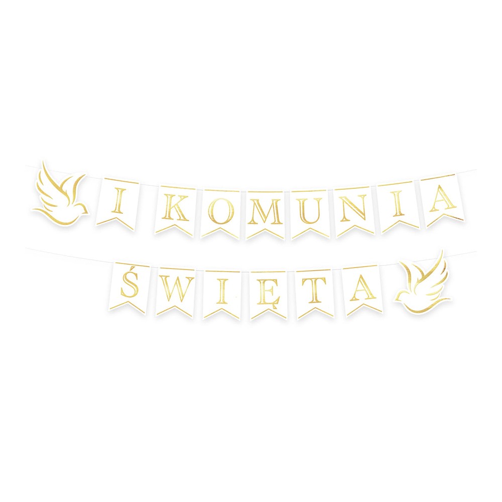 Banner Komunijny I Komunia Święta 250 cm