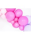 Balon lateksowy różowy / Pastel Fuchsia