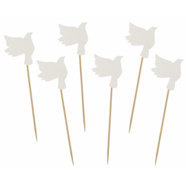 Toppery / Pikery Gołąbki białe