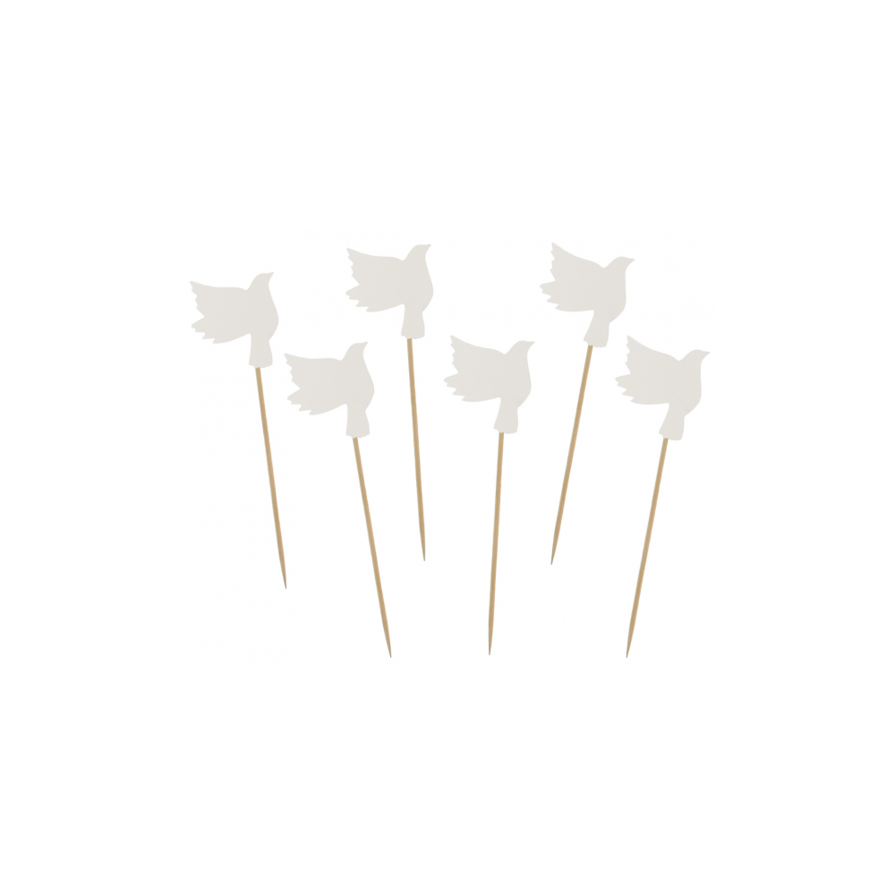 Toppery / Pikery Gołąbki białe