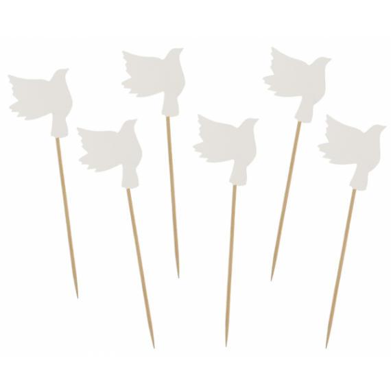 Toppery / Pikery Gołąbki białe