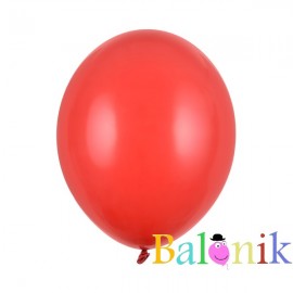 Balon lateksowy czerwony / Poppy Red