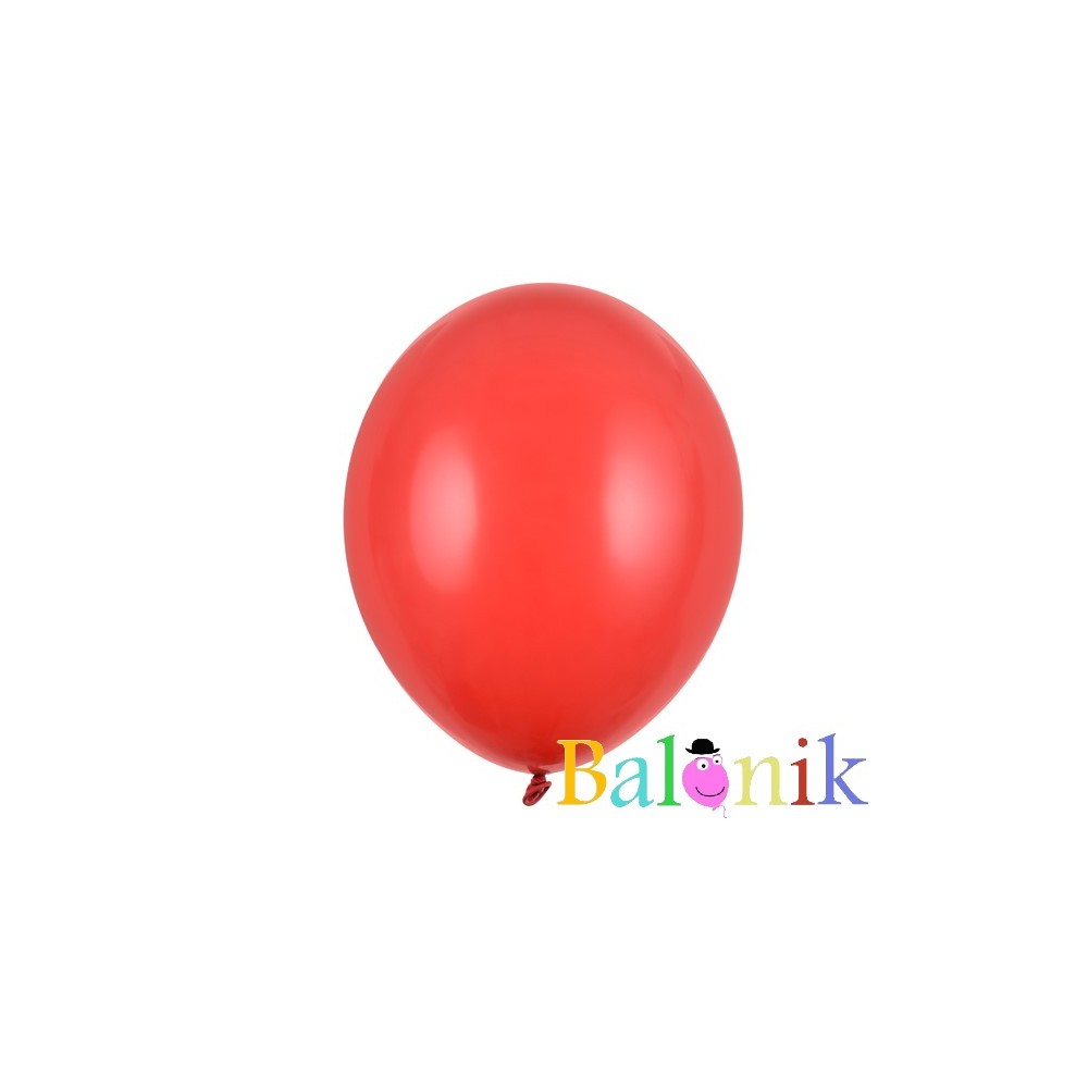 Balon lateksowy czerwony / Poppy Red