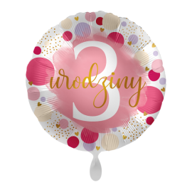 Balon foliowy okrągły cyfra...