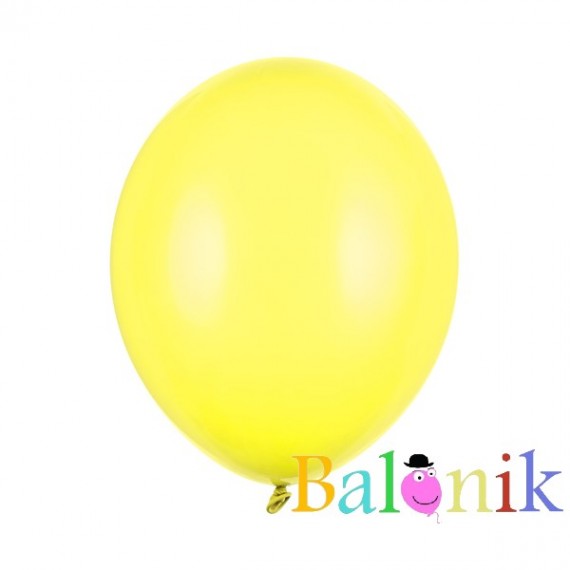 Balon lateksowy żółty / Lemon Zest