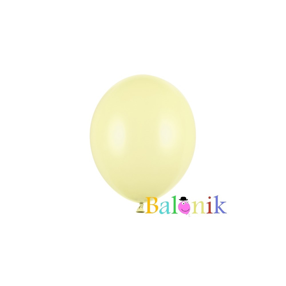 Balon lateksowy jasno żółty / Light Yellow