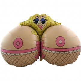 Balon foliowy Mrs. BOOBIES - 86 cm