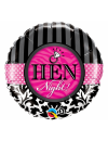 Balon foliowy okrągły Hen night