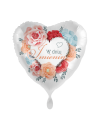 Balon foliowy serce "w dniu imienin"