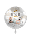 Balon foliowy koło "Witaj w domu"