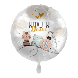 Balon foliowy koło "Witaj w...