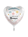 Balon foliowy serce "Witaj w domu"
