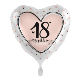 Balon foliowy serce "18...