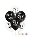 Balon lateksowy Happy 40th Birthday
