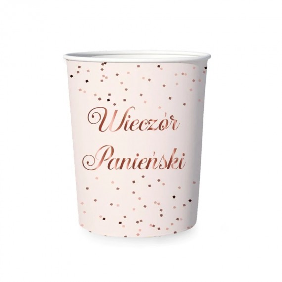 Kubeczki papierowe Wieczór Panieński