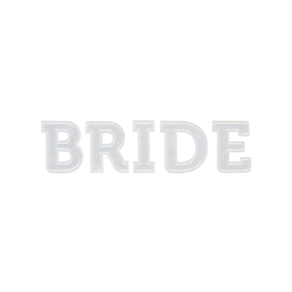 Naprasowanka BRIDE, biały