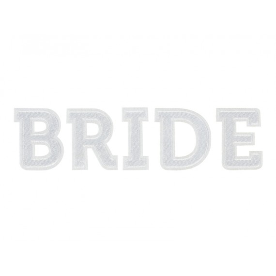 Naprasowanka BRIDE, biały