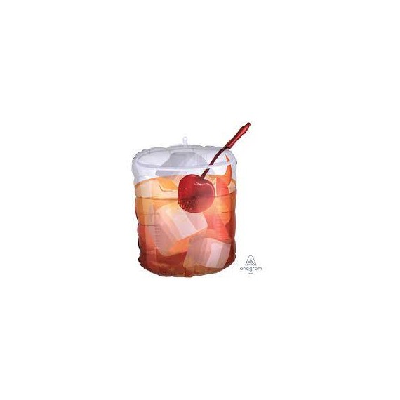 Balon foliowy drink z wisienką