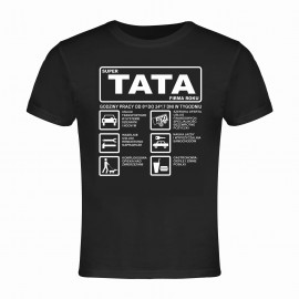 Koszulka Super Tata firma...